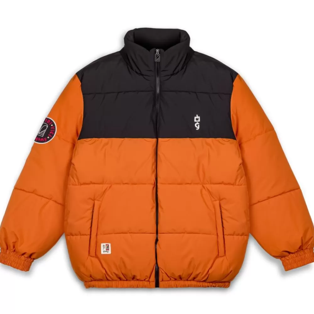 Grimey Abrigo Vita Deorum (Grmy X Oj) Puffer - Orange | Fw23 Outlet