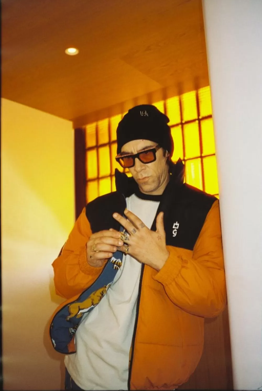 Grimey Abrigo Vita Deorum (Grmy X Oj) Puffer - Orange | Fw23 Outlet