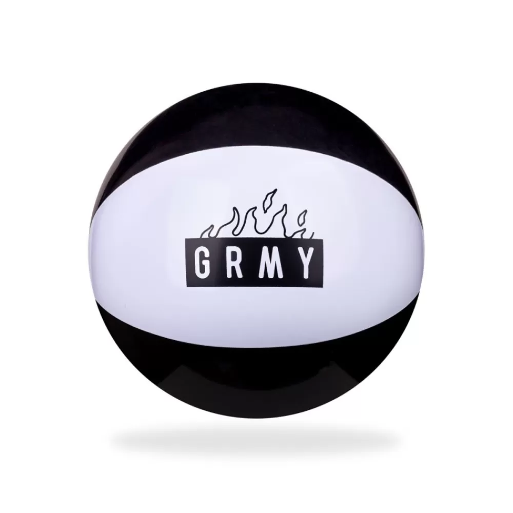 Grimey Balon De Playa Cloven Tongues Inflated - Black | Summer 23 Hot