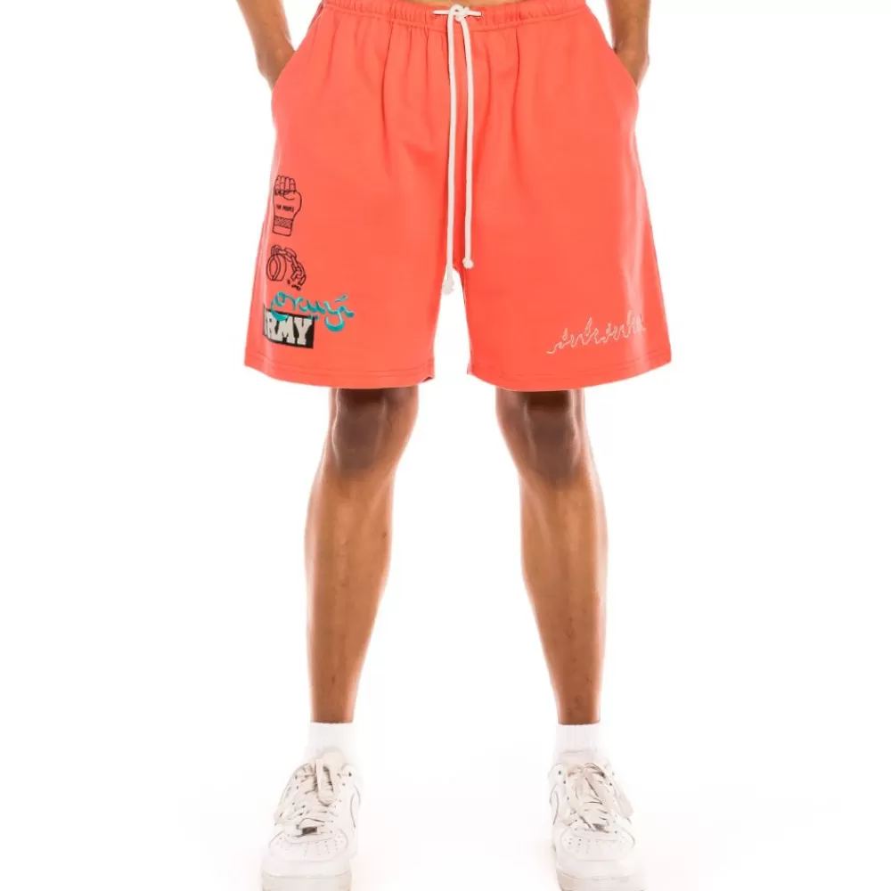 Grimey Bermuda "Day Dreamer" - Coral | Spring 22 Fashion