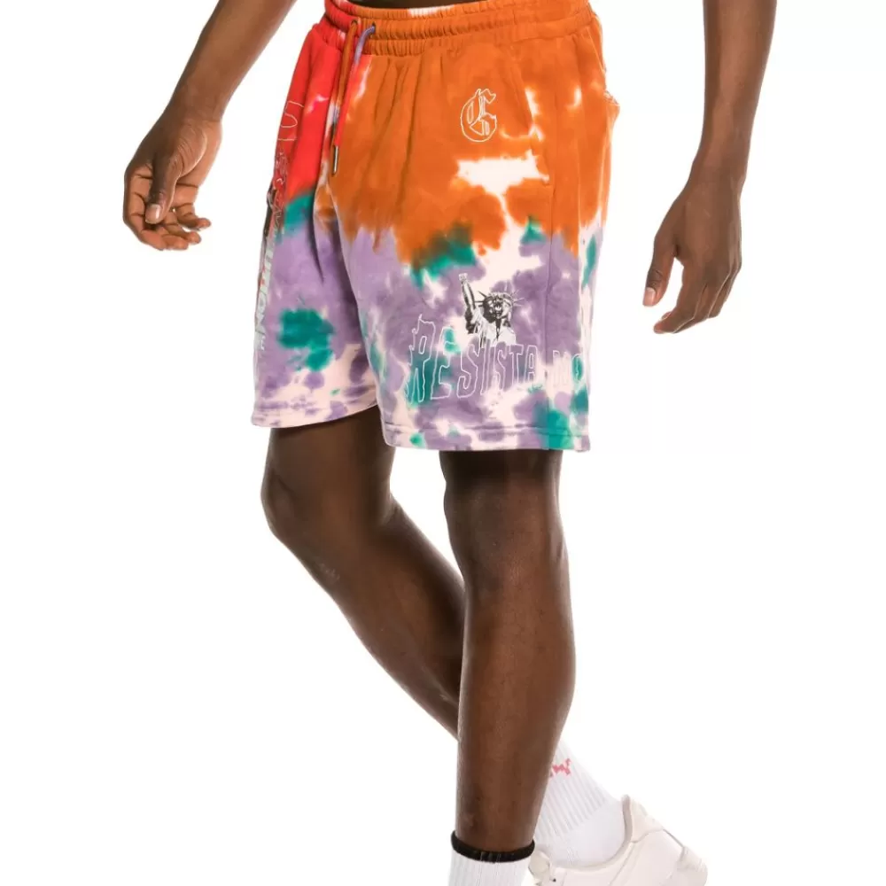 Grimey Bermuda "Liveution Magic 4 Resistance" - Tie Dye | Spring 21 Fashion