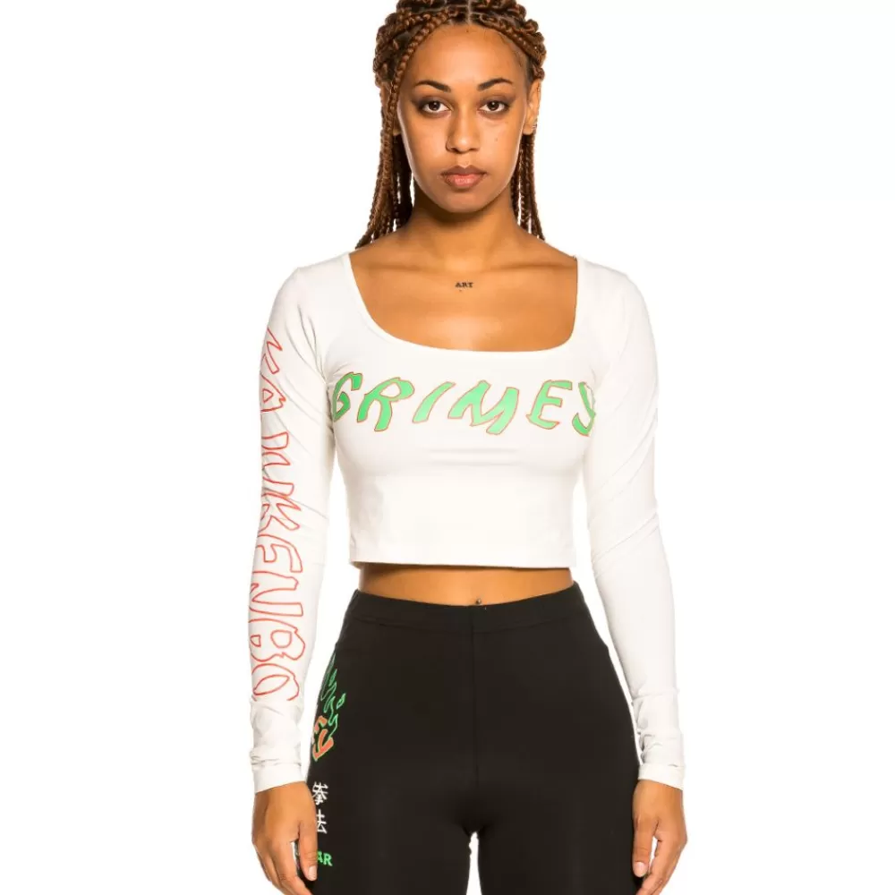 Grimey Camiseta Corta De Chica "Destroy All Fear" Ls - White | Fall 21 Shop