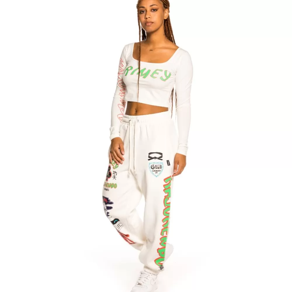 Grimey Camiseta Corta De Chica "Destroy All Fear" Ls - White | Fall 21 Shop