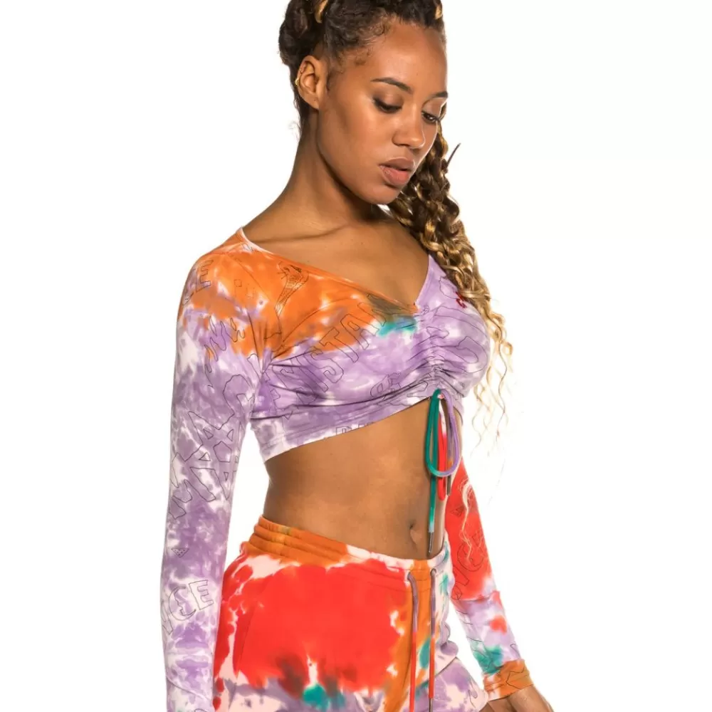 Grimey Camiseta Corta De Chica Liveution Ls - Tie Dye | Spring 21 Cheap