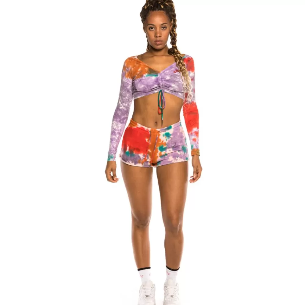 Grimey Camiseta Corta De Chica Liveution Ls - Tie Dye | Spring 21 Cheap