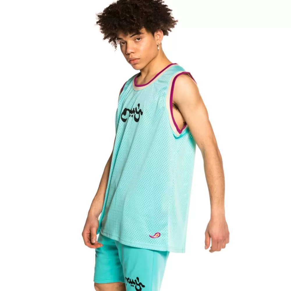 Grimey Camiseta De Tirantes "Hope Unseen" Mesh - Blue | Summer 21 Store