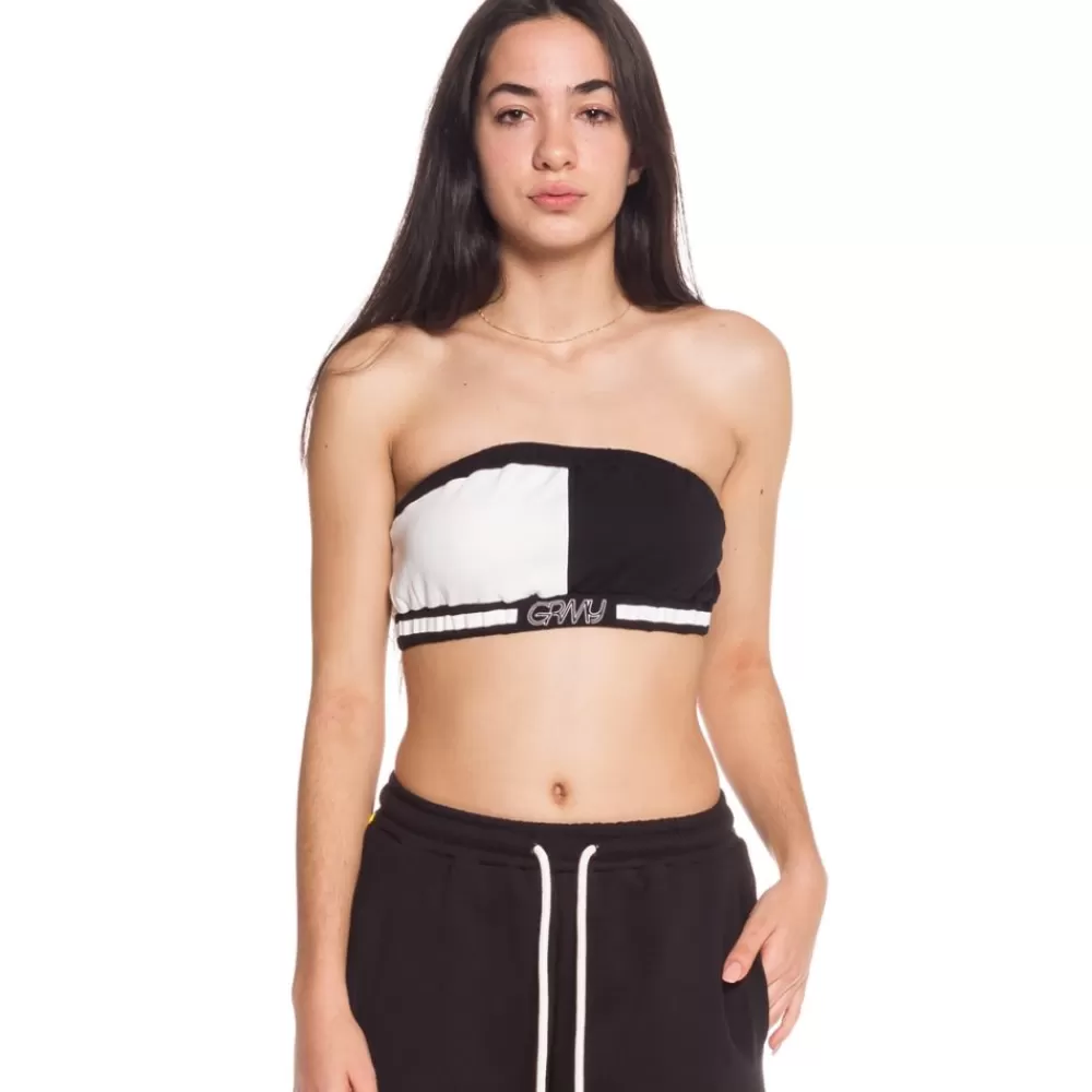 Grimey Camiseta Chica Mangusta V8 Top Ss18 Black Cheap