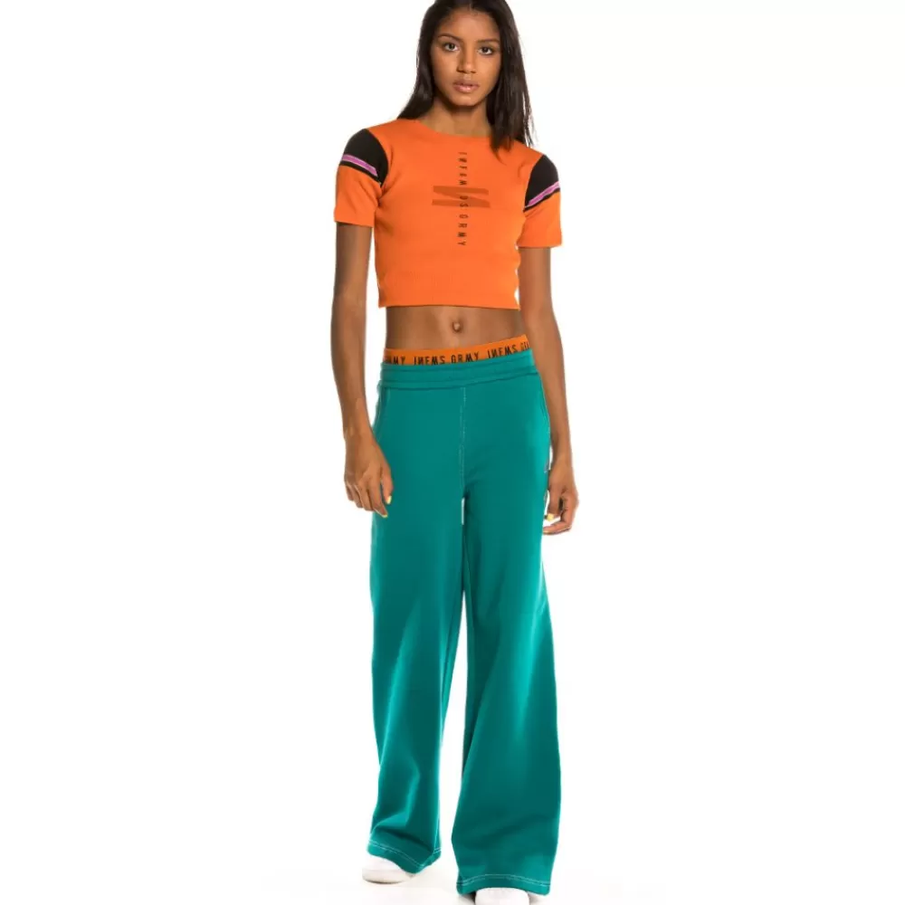 Grimey Camiseta Chica Nite Marauder Girl Crop Top Fw20 Brick Shop