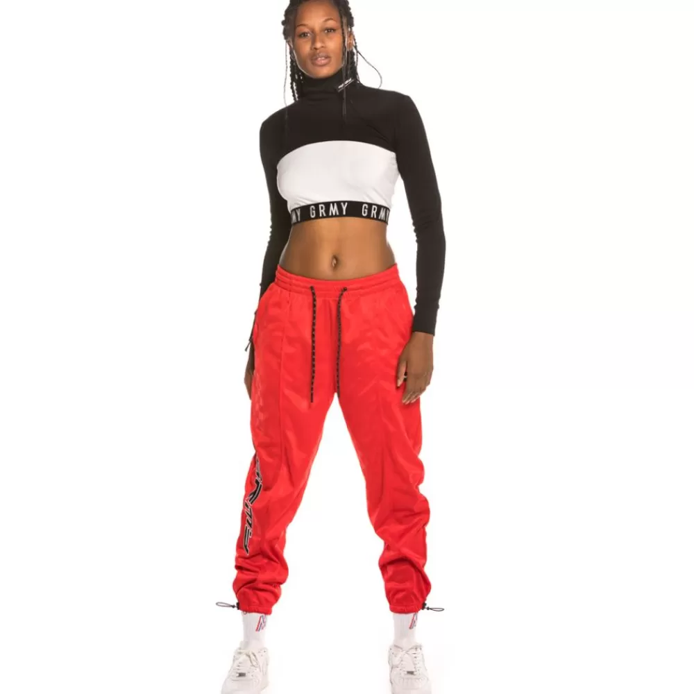 Grimey Camiseta Chica Sighting In Vostok Long Sleeve Crop Top Fw19 Black Flash Sale