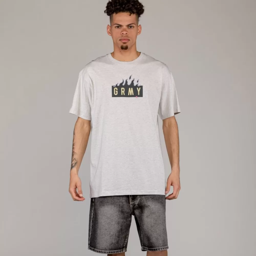 Grimey Camiseta Cloven Tongues Grmy Regular - Sport Grey | Summer 23 Online