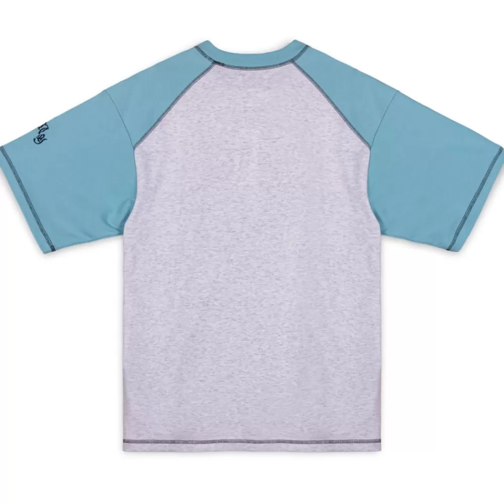 Grimey Camiseta Fire Route Bicolor Oversized - Blue | Spring 23 Shop