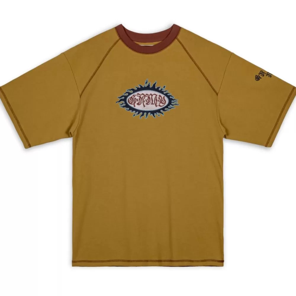 Grimey Camiseta Fire Route Oversized - Brown | Spring 23 Sale