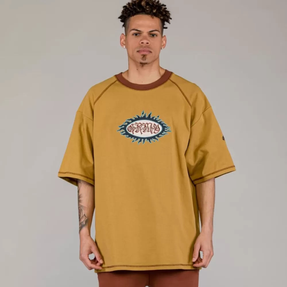 Grimey Camiseta Fire Route Oversized - Brown | Spring 23 Sale