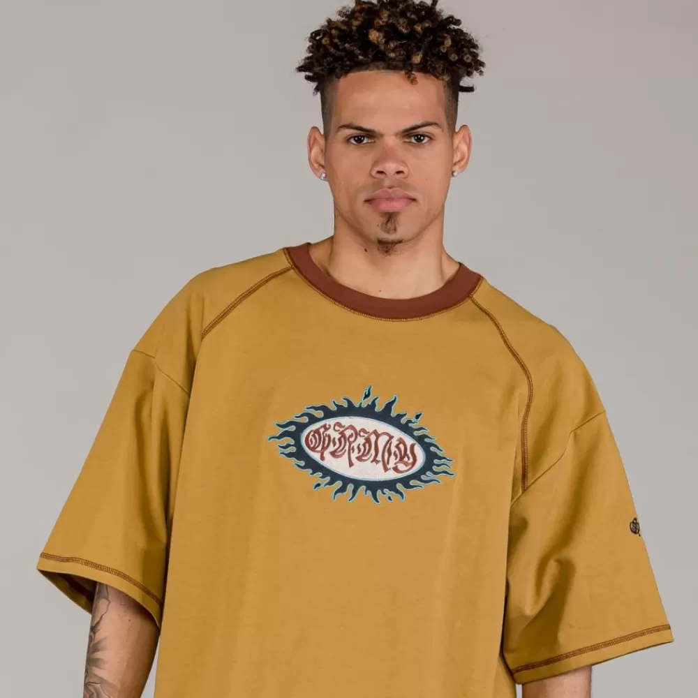 Grimey Camiseta Fire Route Oversized - Brown | Spring 23 Sale