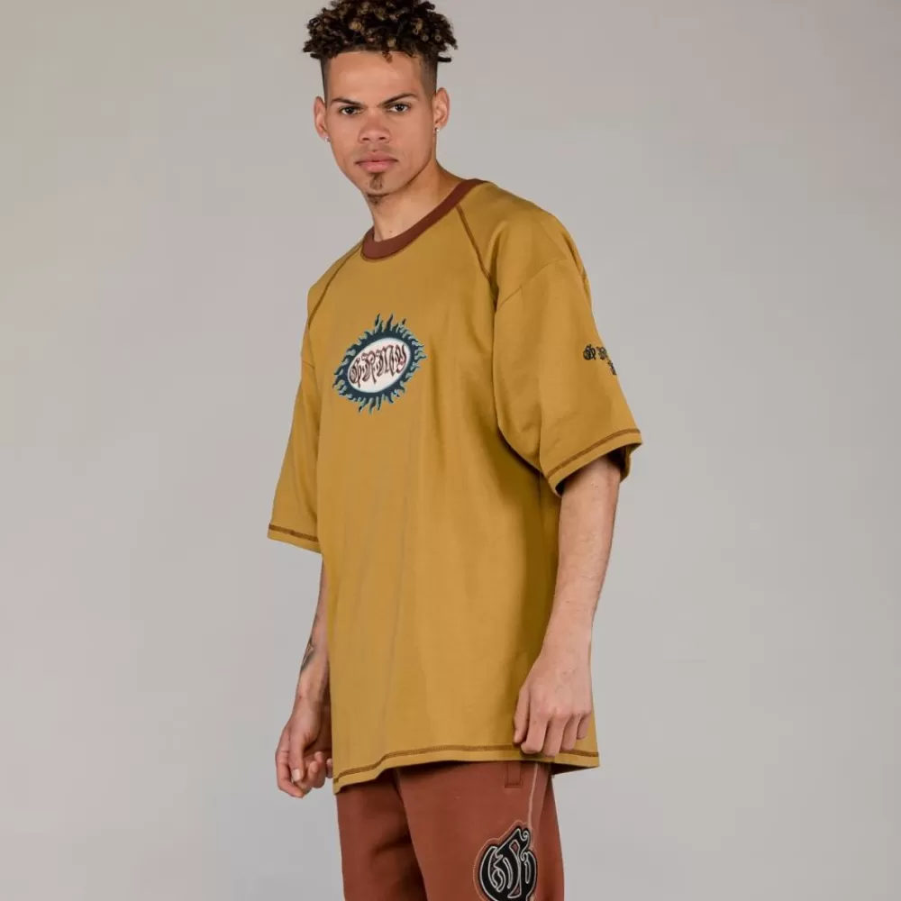 Grimey Camiseta Fire Route Oversized - Brown | Spring 23 Sale