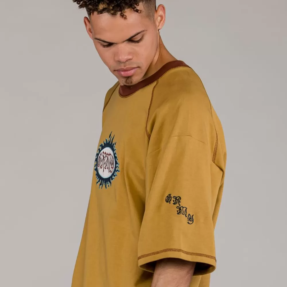 Grimey Camiseta Fire Route Oversized - Brown | Spring 23 Sale