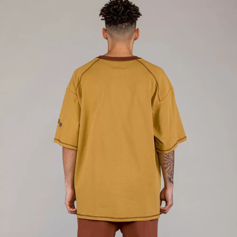 Grimey Camiseta Fire Route Oversized - Brown | Spring 23 Sale