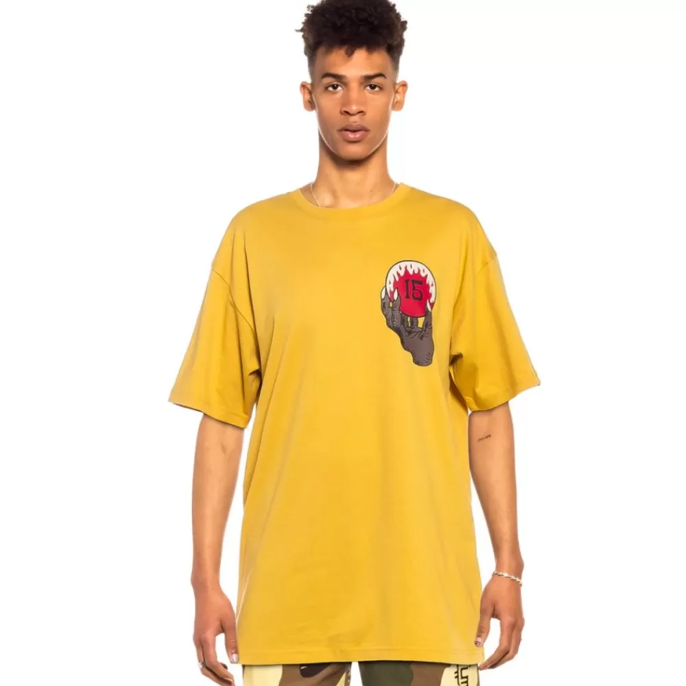 Grimey Camiseta "Glorified" - Mustard | Spring 22 Shop