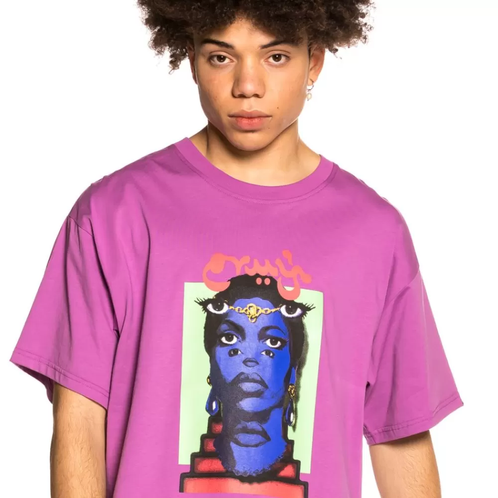 Grimey Camiseta "High Priestess" - Dark Purple | Summer 21 Store