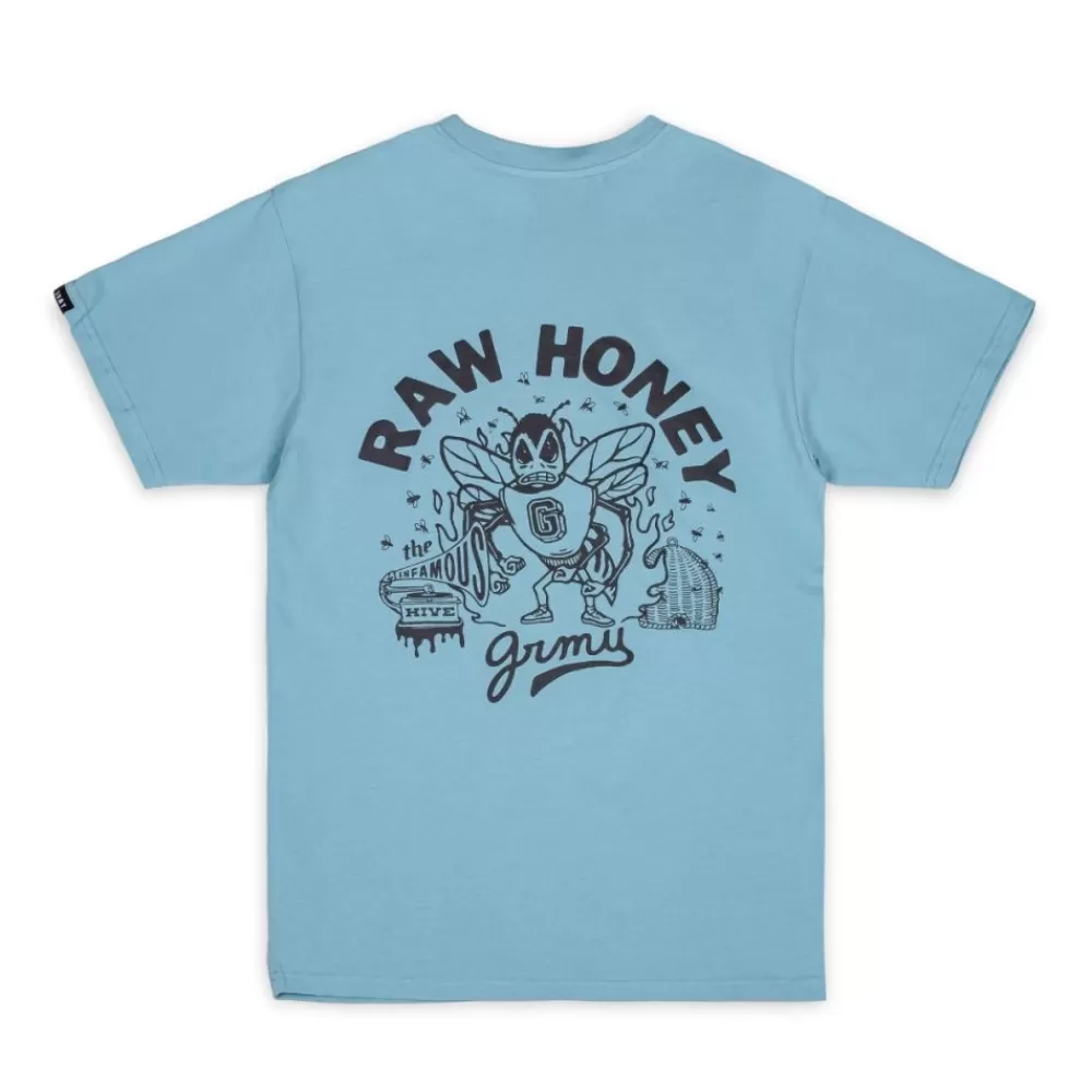 Grimey Camiseta "Hive" - Blue | Fall 22 Cheap