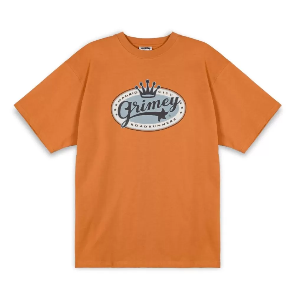 Grimey Camiseta Madrid Oversized Heavyweight - Orange | Fw23 Shop