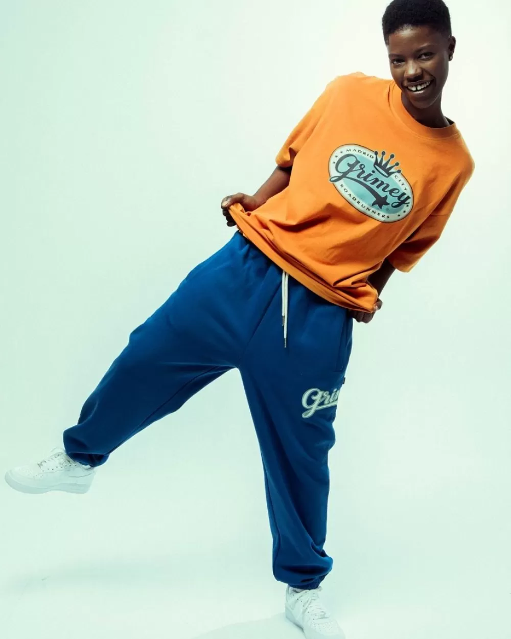 Grimey Camiseta Madrid Oversized Heavyweight - Orange | Fw23 Shop
