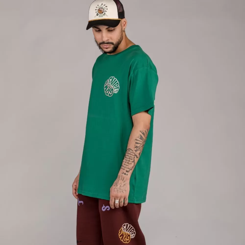 Grimey Camiseta "Snipes X True Roots" - Green | Fall 22 Store