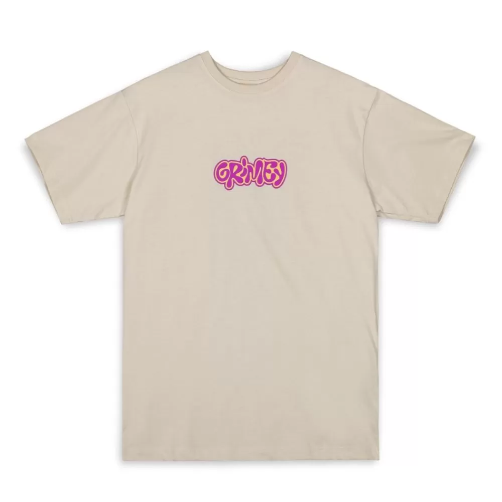 Grimey Camiseta The Brute Force Regular - Cream | Summer 23 Discount