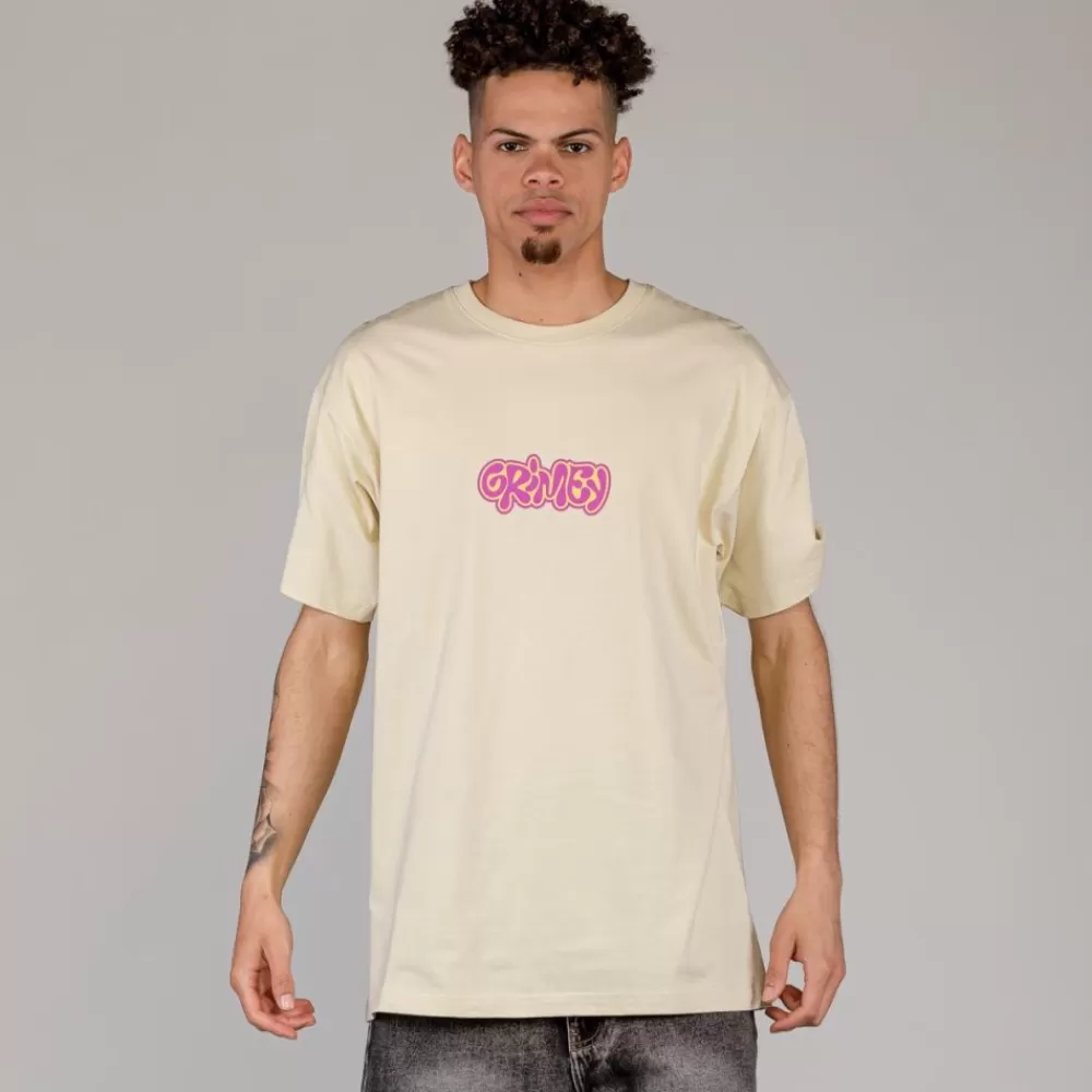 Grimey Camiseta The Brute Force Regular - Cream | Summer 23 Discount