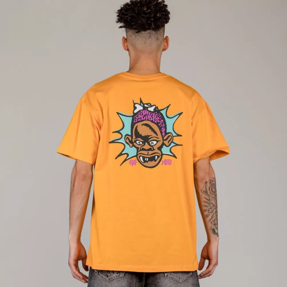 Grimey Camiseta The Brute Force Regular - Orange | Summer 23 New
