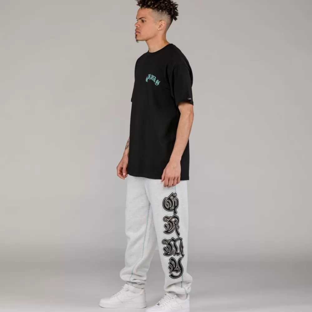 Grimey Camiseta The Light Me Up (Fire Route) - Black | Spring 23 Discount