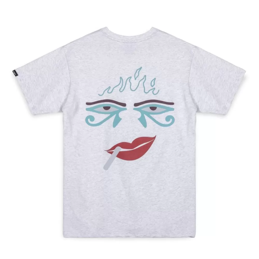 Grimey Camiseta The Light Me Up (Fire Route) - Sport Grey | Spring 23 Store