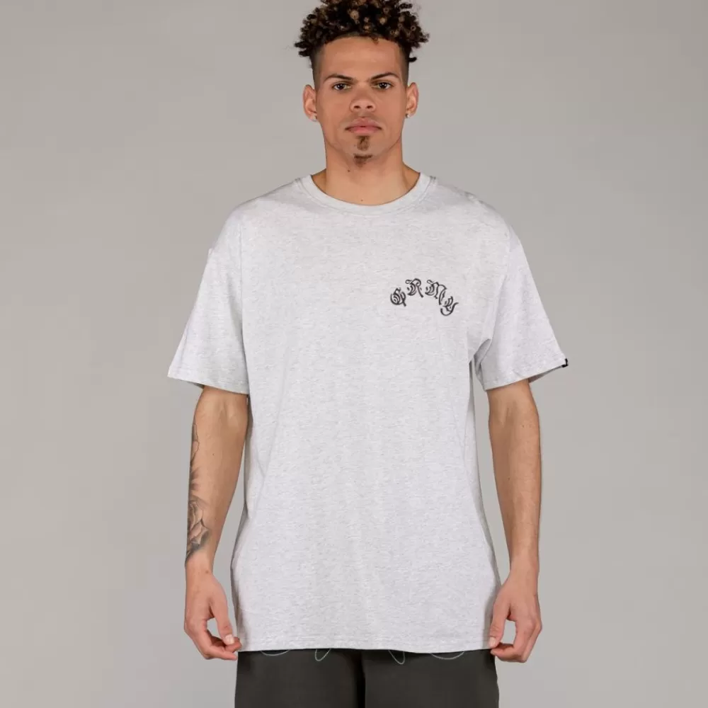 Grimey Camiseta The Light Me Up (Fire Route) - Sport Grey | Spring 23 Store