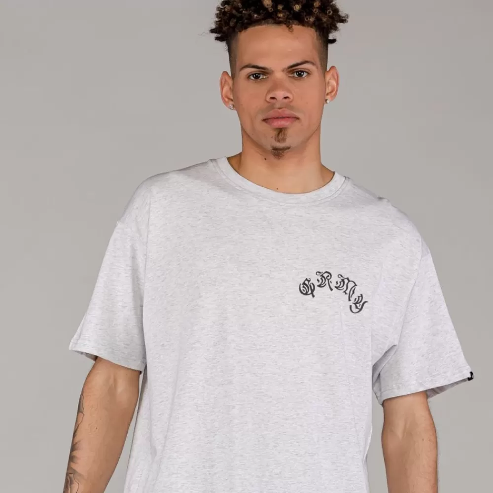 Grimey Camiseta The Light Me Up (Fire Route) - Sport Grey | Spring 23 Store