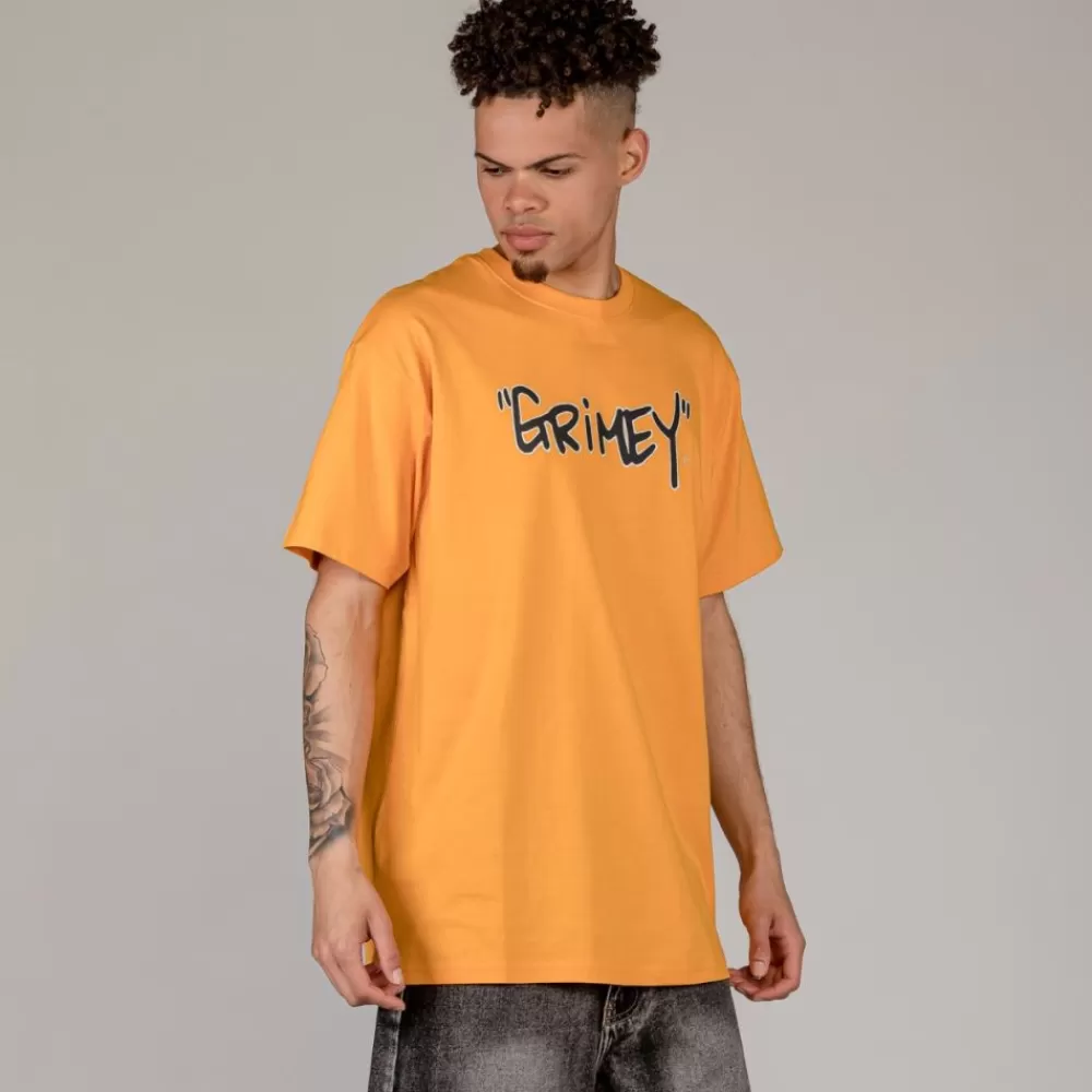 Grimey Camiseta The Tag Regular - Orange | Summer 23 Cheap