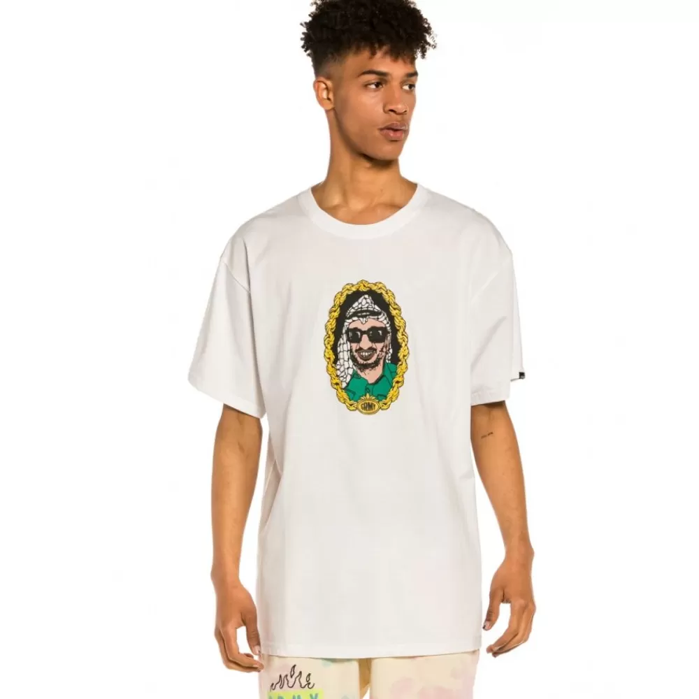 Grimey Camiseta "Yasir" - White | Summer 22 Clearance