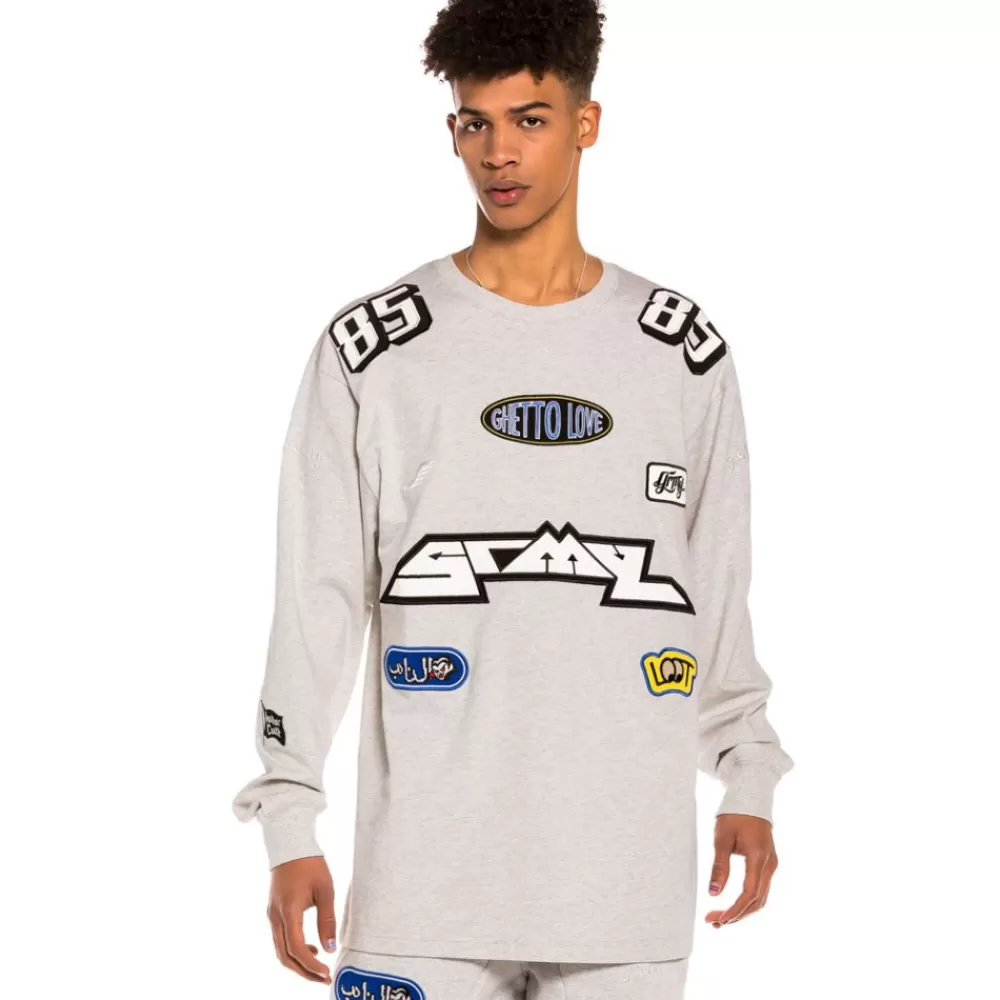 Grimey Camiseta Manga Larga "Arch Rival" - Sport Grey | Spring 22 New