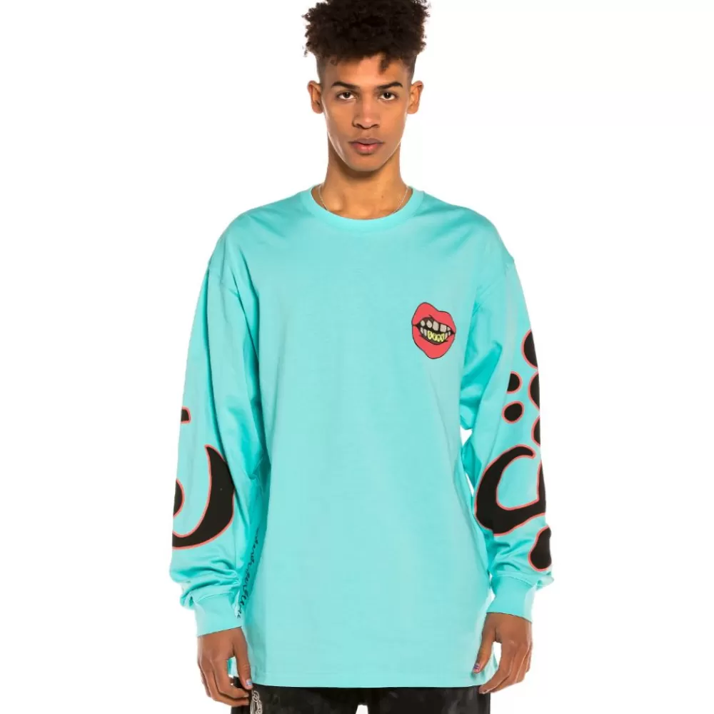 Grimey Camiseta Manga Larga "Day Dreamer" - Blue | Spring 22 Flash Sale