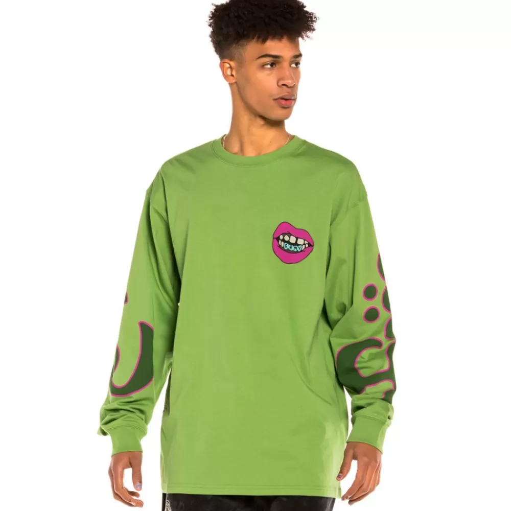 Grimey Camiseta Manga Larga "Day Dreamer" - Green | Spring 22 Shop