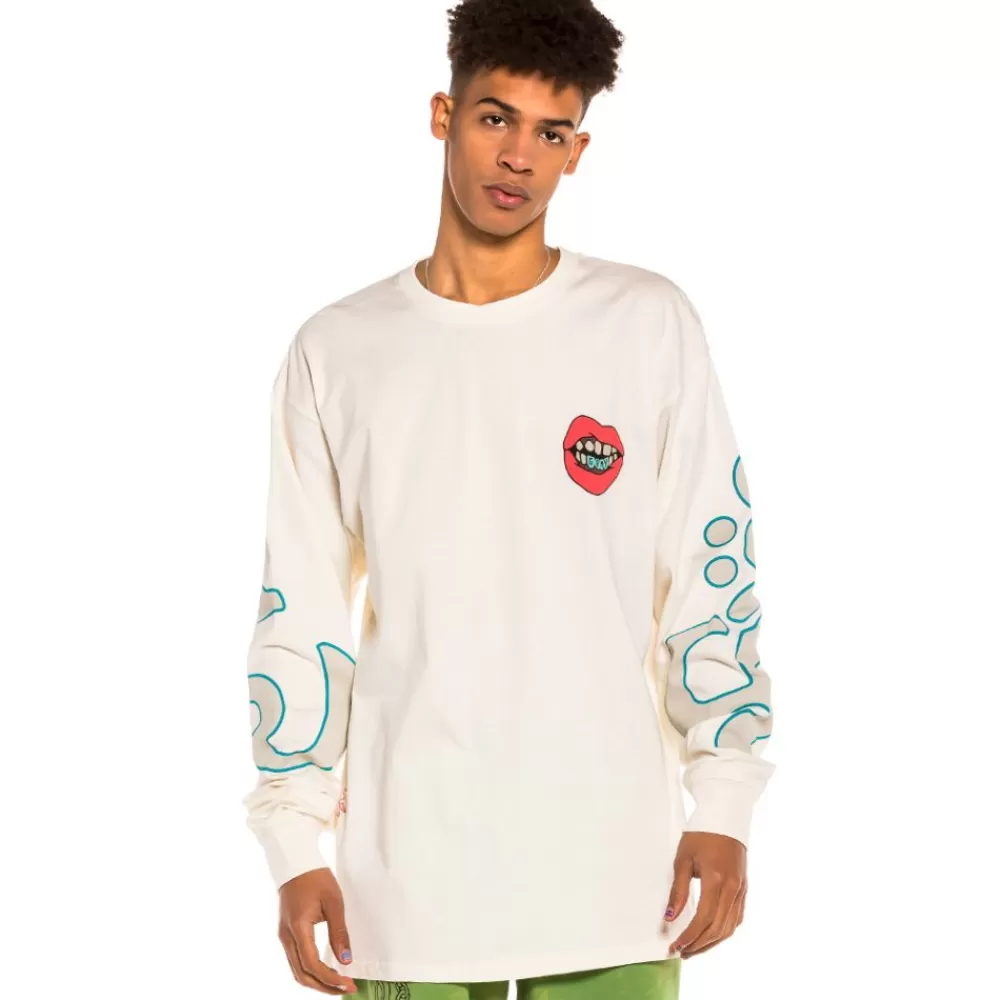 Grimey Camiseta Manga Larga "Day Dreamer" - White | Spring 22 Sale