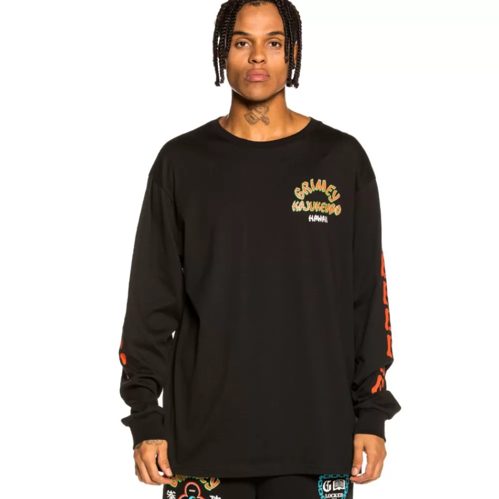 Grimey Camiseta Manga Larga "Destroy All Fear" - Black | Fall 21 New