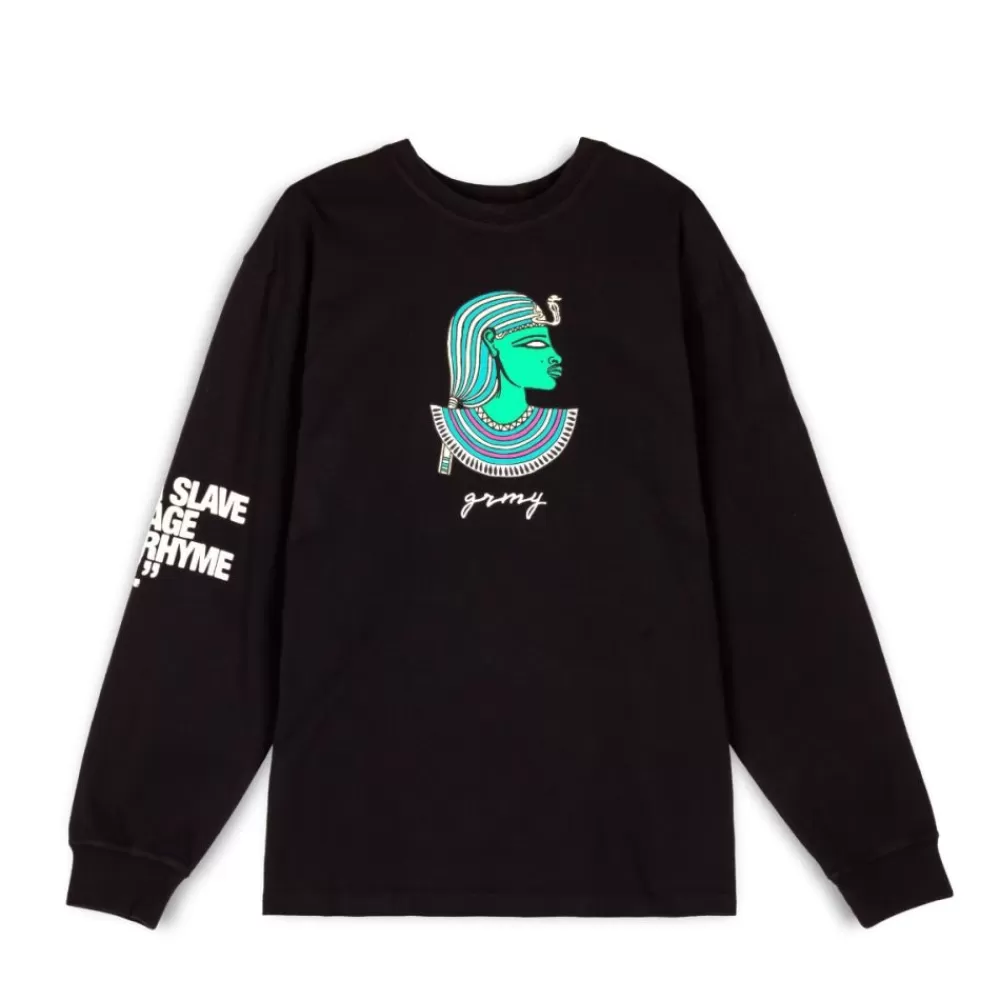Grimey Camiseta Manga Larga "Iam" - Black | Fall 22 Store