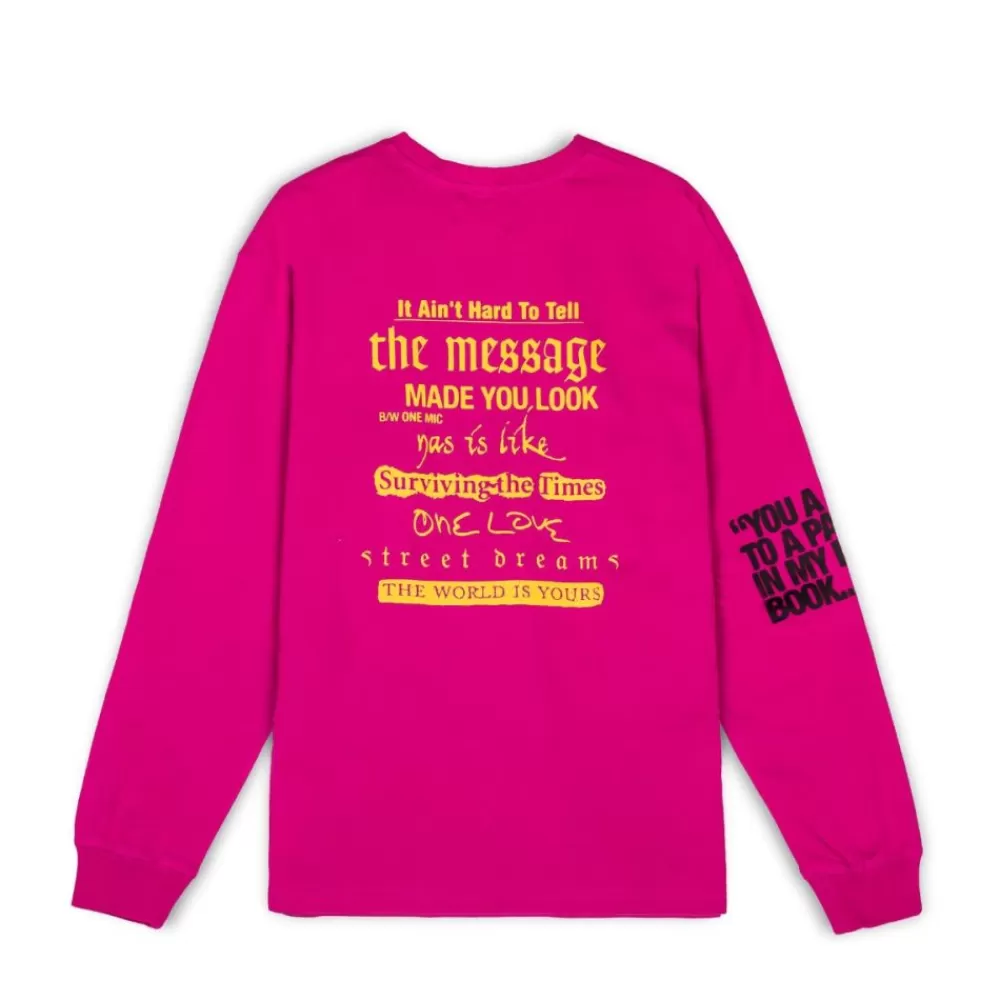 Grimey Camiseta Manga Larga "Iam" - Fucshia | Fall 22 Store