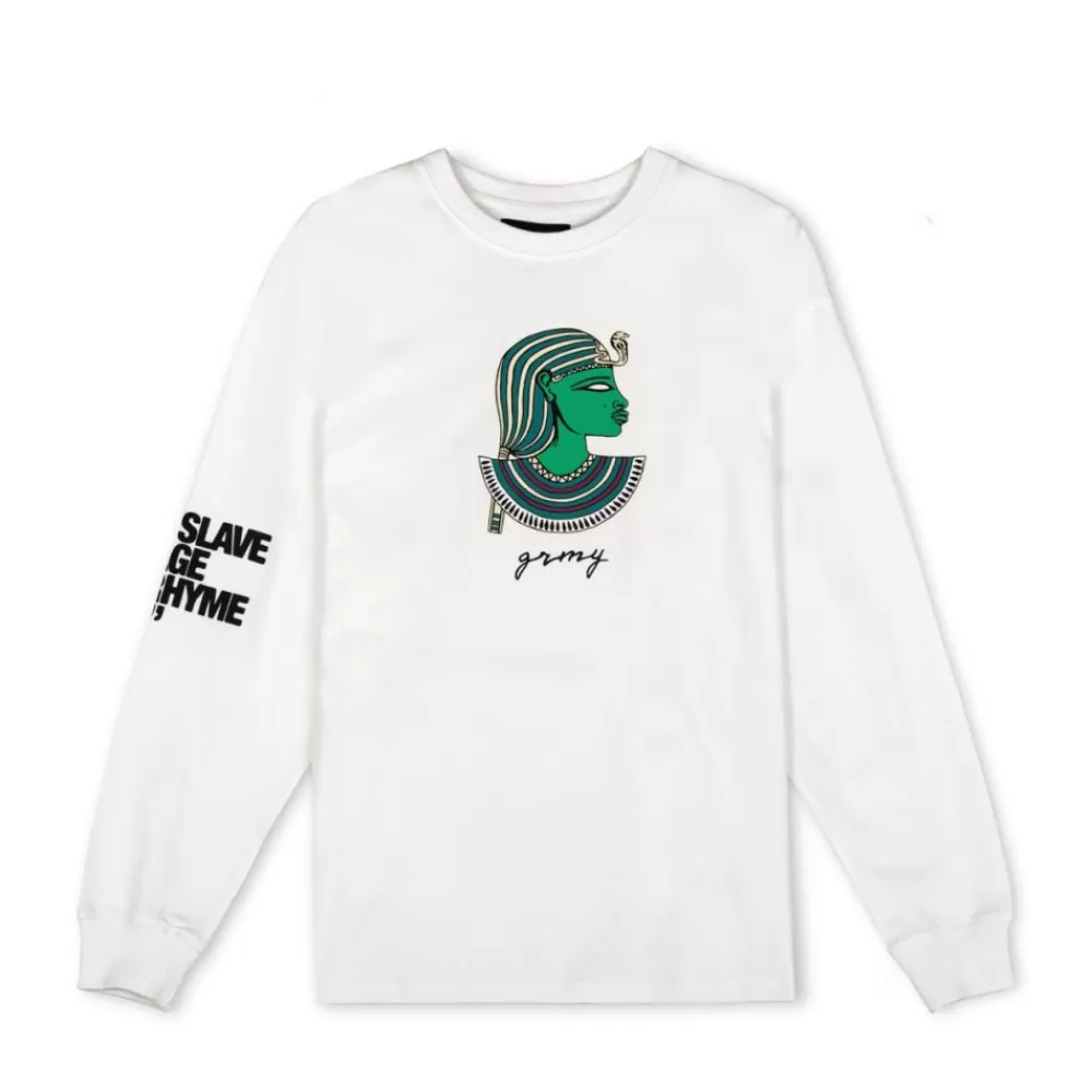 Grimey Camiseta Manga Larga "Iam" - White | Fall 22 Shop