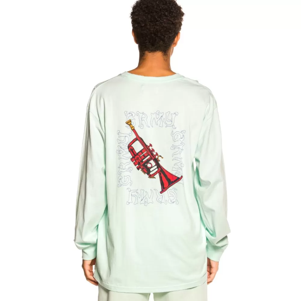 Grimey Camiseta Manga Larga "Jazz Thing" - Light Blue | Fall 21 Sale