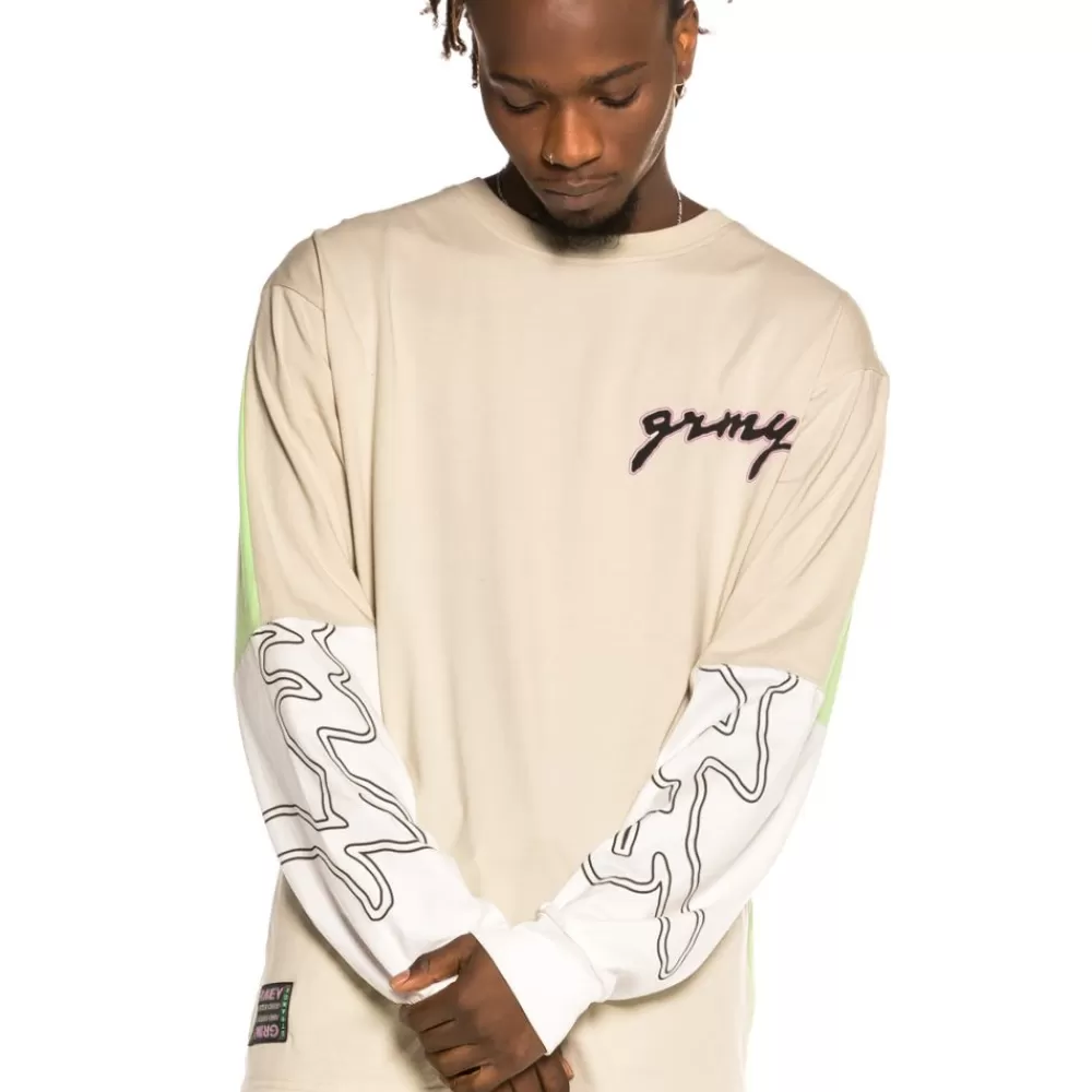 Grimey Camiseta Manga Larga "Strange Fruit" Ls - Grey | Spring 21 Clearance