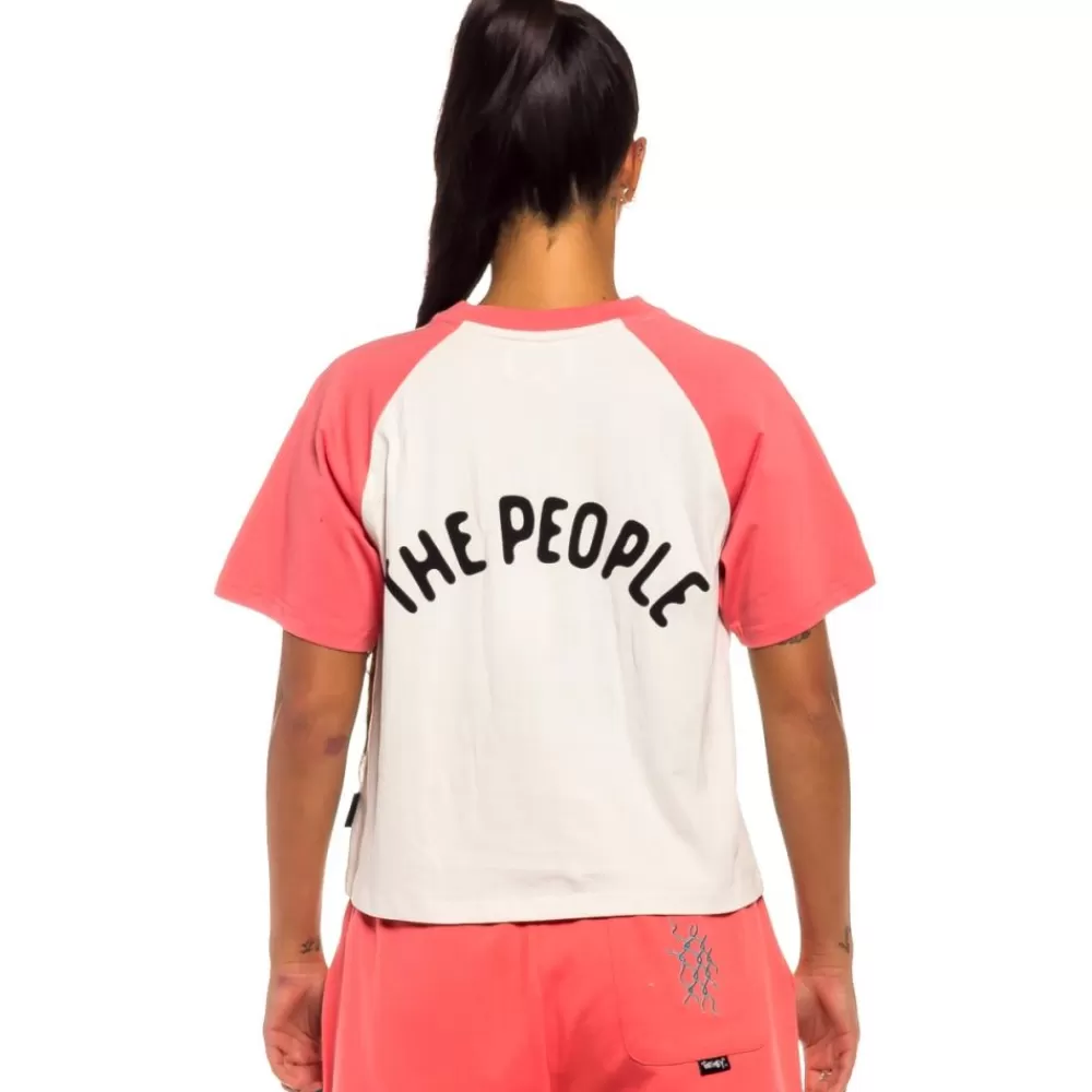 Grimey Camiseta Raglan De Chica "Day Dreamer" - Red | Spring 22 Cheap