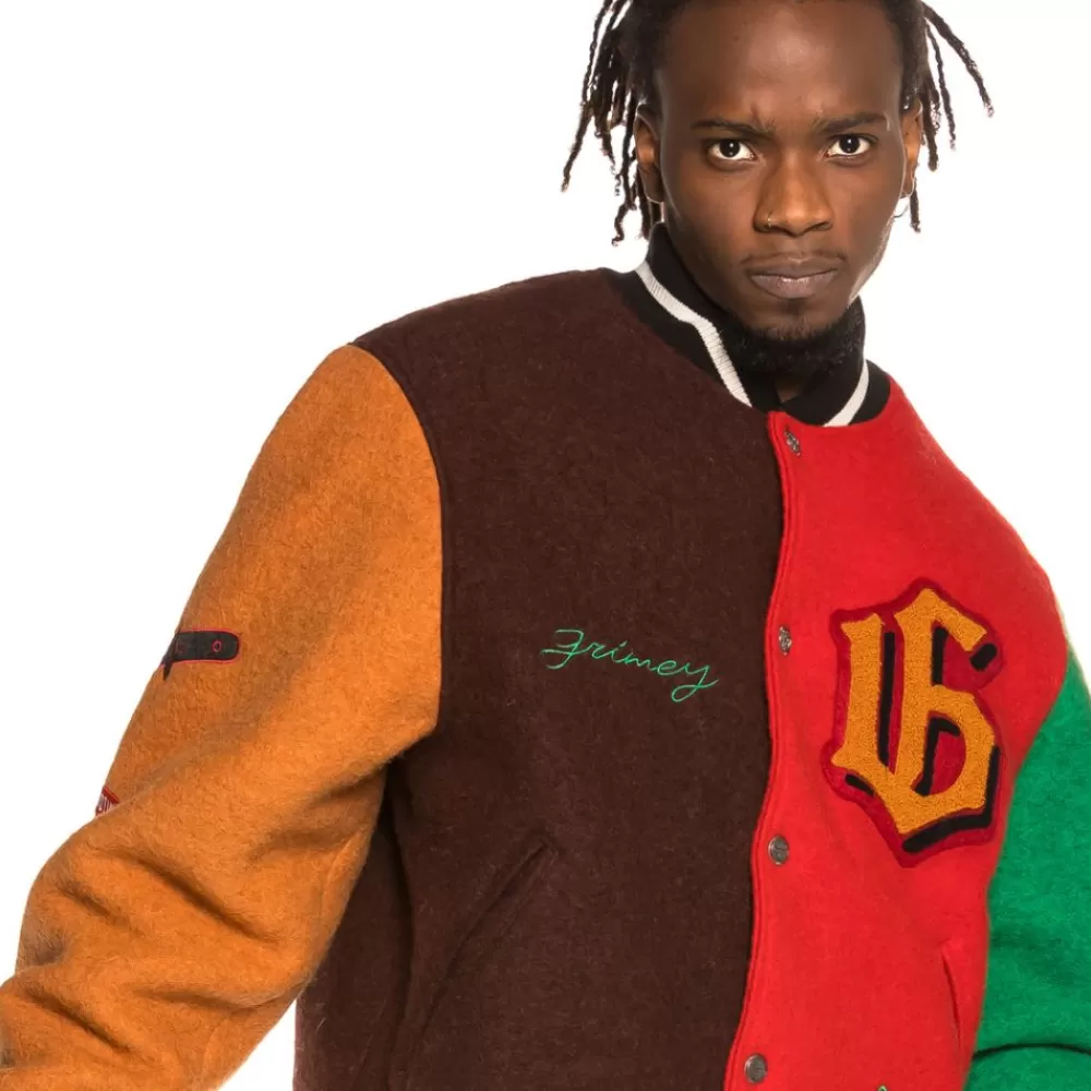 Grimey Chaqueta Baseball "The Loot" - Multicolor | Spring 21 Shop