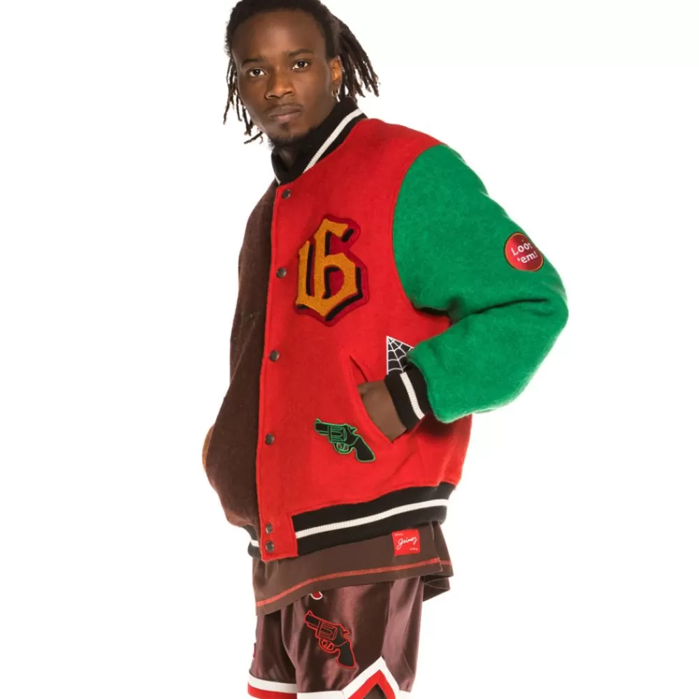Grimey Chaqueta Baseball "The Loot" - Multicolor | Spring 21 Shop