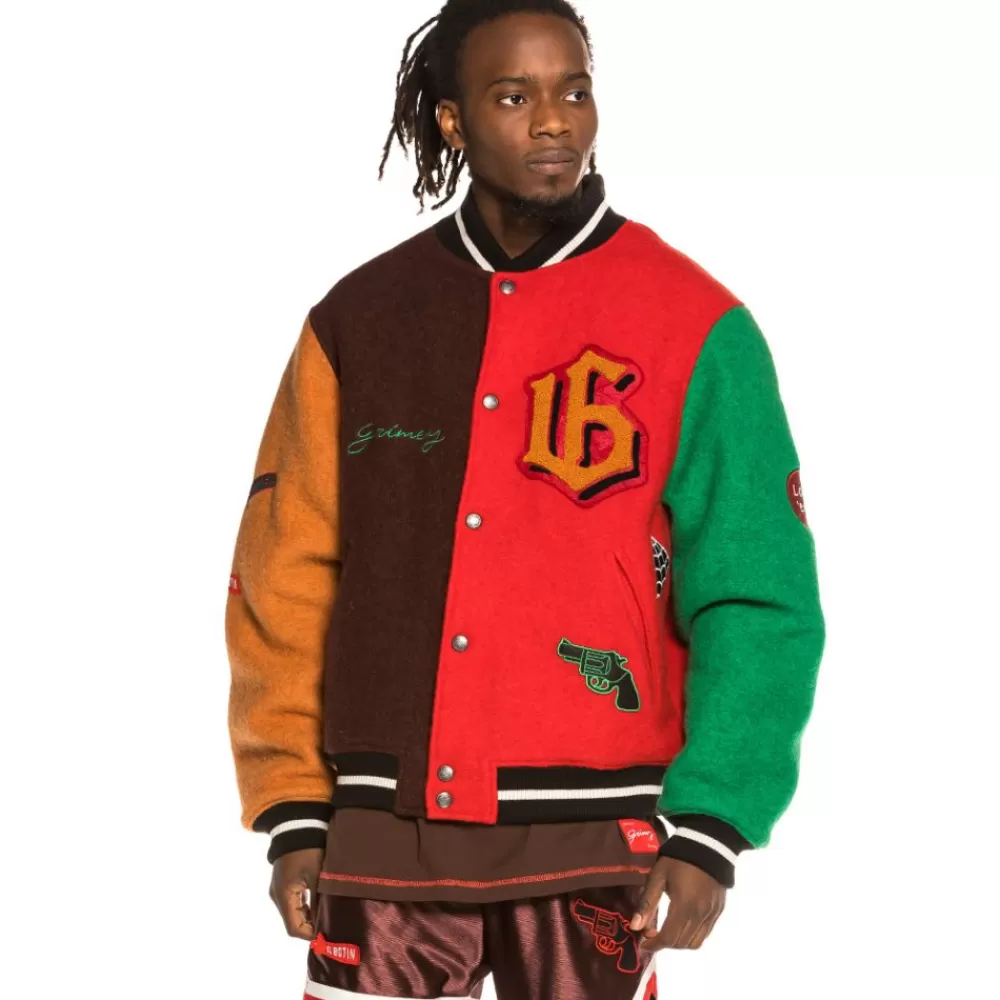 Grimey Chaqueta Baseball "The Loot" - Multicolor | Spring 21 Shop